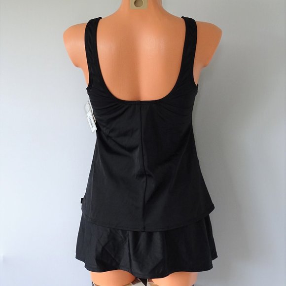 Reebok Endless Endurance 2Pc Skirted Tankini Set - Picture 4 of 4